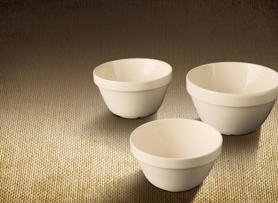 Xmas pudding bowls and basins