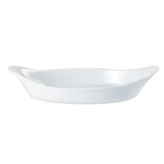 Porcelite Oven to Tableware Oval Eared Dish