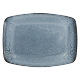 Porcelite Aura Glacier Rectangular Plate