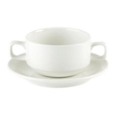 Australian Fine China Standard Double Handled Soup Cup