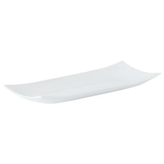 Porcelite Creations Curved Edged Rectangular Buffet Tray