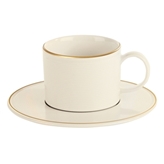 Porland Academy Line Gold Band Stacking Tea Cup