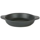 Rustico Carbon Round Eared Dish