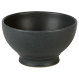 Rustico Carbon Footed Bowl