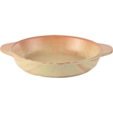 Rustico Flame Round Eared Dish