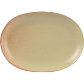 Rustico Flame Oval Plate