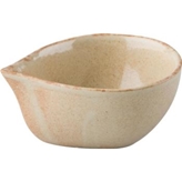 Rustico Flame Unhandled Sauce Boat